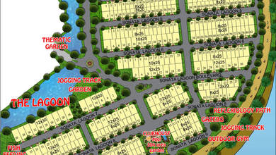 Kavling Pik Golf Island Sonata Lagoon 8x25m2 Strategis Terbatas