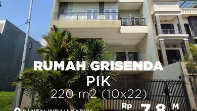 Kesempatan Eksklusif, rumah Mewah di Taman Grisenda, Jakarta Utara, LB 600m²