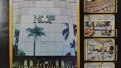 Ruko Kantor Grogol Permai 3 Unit Gandeng 12,75x16m2 4 Lantai Semi