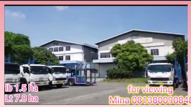 Jual Gudang & Pool Di Karawang Timur, Karawang Timur 78.215 M² Hgb - Hak Guna Bangun Siap Pakai