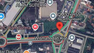 Tanah Komersial Elit Disewakan di Kawasan Serpong Utara, Harga 54,4 Miliar