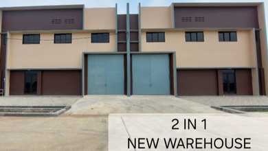Murah Sewa Brand New Warehouse Gandeng Gudang Depan Laksanalt. 639 (uk 15x42 M²)lb Gudang. 510 (uk 15x34 M²)kantor 2 Lantailb Kantor Uk 9.8 X 6 M² X 2 Lantai= 58.8 X2 Latlewar Parkir Container 40