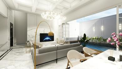 Rumah Elegan di Pondok Indah, Jakarta Selatan, 5 KT, LT 448m²