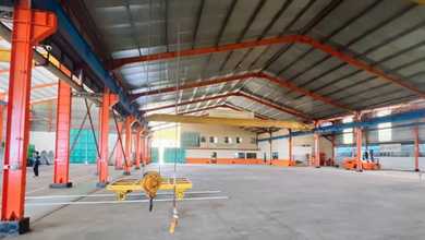 Jual MURAH ex Pabrik Konstruksi Lt 7000 m2 Lb 4000m2 Kawasan Industri Branta Mulya Bogor