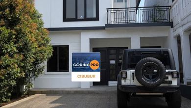 Rumah Idaman di Cibubur, Jakarta Timur, 3 KT, Harga 1,7 Miliar