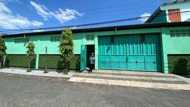 Jual Gudang Di Lebak Asri Surabaya Truk Ban Double Bisa Masuk.