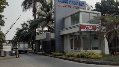 Gudang Siap Pakai ******** Sudah Di Flur Di Pergudangan Taman Tekno di BSD City