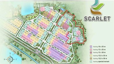 For Sale Tanah Eksklusif di Gading Serpong The Spring, Tangerang, LT 250m²