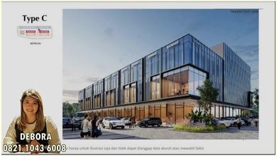 Navapark Business Suites, Gedung 4 Lantai,corner, Depan Unilever