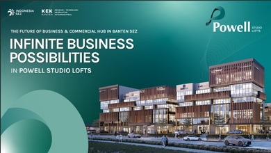 Powell Studio Loft 5lantai ditujukan untuk Bisnis Kesehatan diBSD