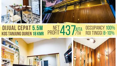 Rumah Kost Premium 18 Kamar Selalu Penuh. Cocok Buat Invest