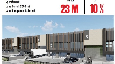 GUDANG BLESSINDO TANGERANG, 10 MENIT TOL LEGOK