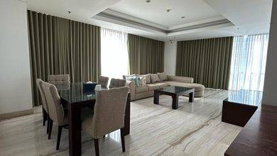 Dijual Cepat Apartemen 3BR Furnished Kondisi Bagus Siap Huni