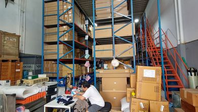 Gudang siap pakai di kompleks yg rapi di Cakung