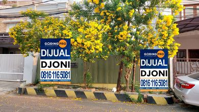 Tanah Bisnis Dekat Jalan Raya Area Kelapa Gading