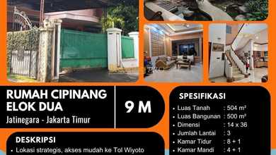 For Sale rumah Mewah di Cipinang, Jakarta Timur - LT 504m²