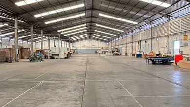 Gudang Di Cikarang Selatan.luas Tanah Est 8200m2. Luas Bangunan Est 4700m2.bagus.com Hadap Timur Laut