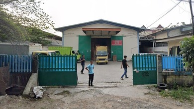 Gudang Sunter Siap Pakai Disewakan Akses Kontener 40 Ft