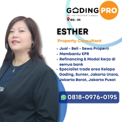 Esther Tanujaya | Agen Properti GadingPro