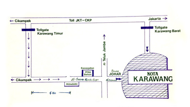 Jl. Surotokunto, Shm, 4ha, 1 Juta m Pusat Kota Kerawang