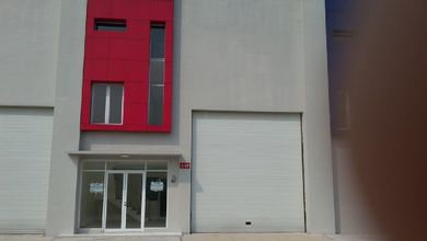 Gudang Uk 9x28 gandeng 2 di Daan mogot