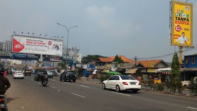 Ruko Gandeng di Raya Serpong Pinggir Jalan Raya