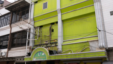 Jembatan Dua Ruko Gandeng 4 Di Penjaringan Jakarta Utara