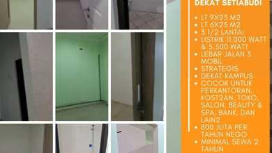 Disewa 2 Ruko Gandeng Strategis Dekat Setiabudi Semarang 