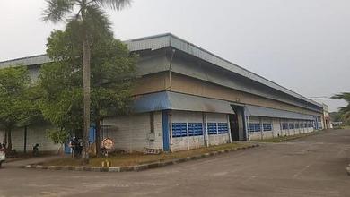 Pabrik di balaraja pinggir jalan raya zona industri