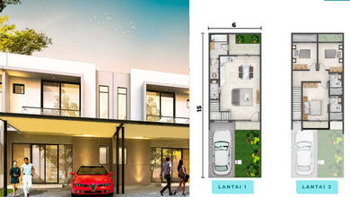 Jual Rumah Siap Tinggal area Pantai Indah Kapuk, Jakarta Utara, Luas 90 m2