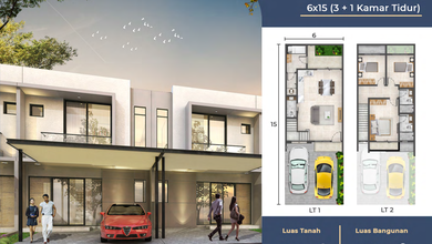 Jual Cepat Rumah Elit area Pantai Indah Kapuk, Jakarta Utara, Luas 90 m2