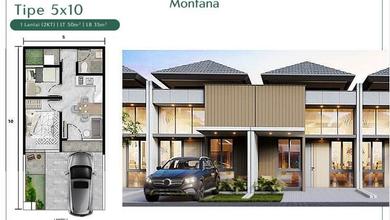 Jual Rumah Strategis di Teluk Naga, Tangerang - LT 50m²