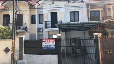 Rumah Sewa Murah Lokasi Taman Palem, Jakarta Barat, LB 144m²
