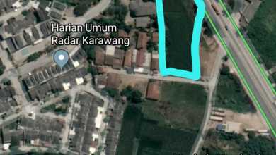 Tanah Kosong untuk Disewa di Karawang Timur, Harga 360 Juta