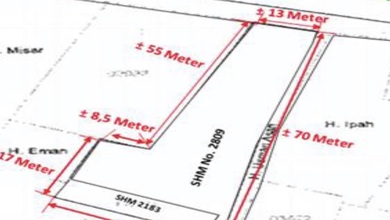 Tanah Dekat Komersil di Cibubur, Ideal untuk Mendirikan Usaha