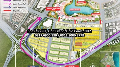 For Sale Tanah Premium di Pantai Indah Kapuk, Jakarta Utara, LT 2748m²