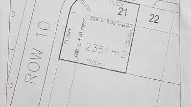 Dijual Tanah Premium di BSD Foresta, Tangerang, LT 235m²