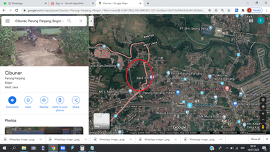 Tanah Elit Dijual di Parung Panjang, Bogor, Harga 42,8 Miliar