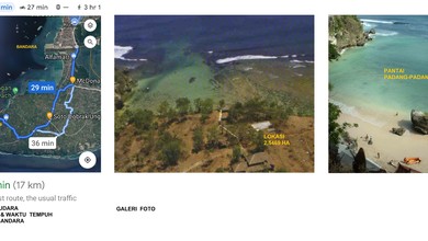 Kavling Prestisius Dijual di Pecatu, Badung, Harga 108 Triliun