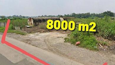 For Sale Tanah Eksklusif di Curug, Tangerang, LT 8000m²